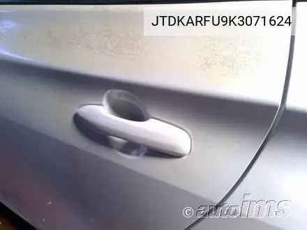 2019 Toyota Prius VIN: JTDKARFU9K3071624 Lot: 42273215