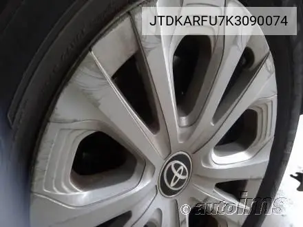 2019 Toyota Prius VIN: JTDKARFU7K3090074 Lot: 42273216
