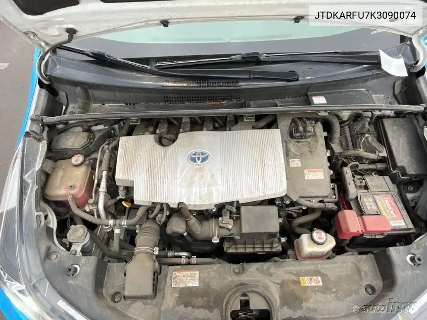 2019 Toyota Prius VIN: JTDKARFU7K3090074 Lot: 42273216