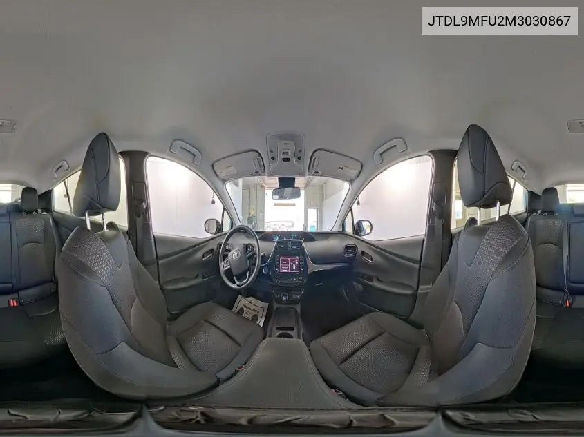 2021 Toyota Prius Le/Xle VIN: JTDL9MFU2M3030867 Lot: 42271705