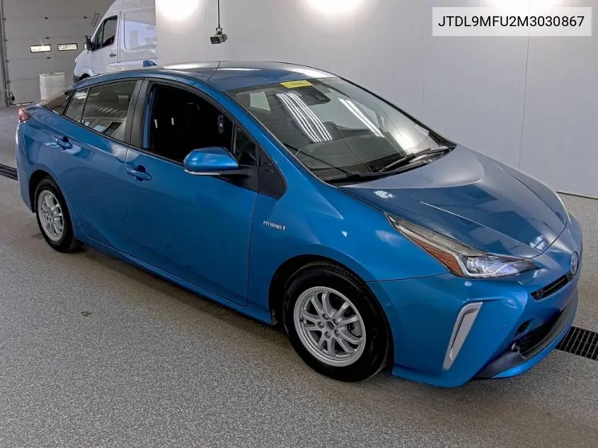 2021 Toyota Prius Le/Xle VIN: JTDL9MFU2M3030867 Lot: 42271705