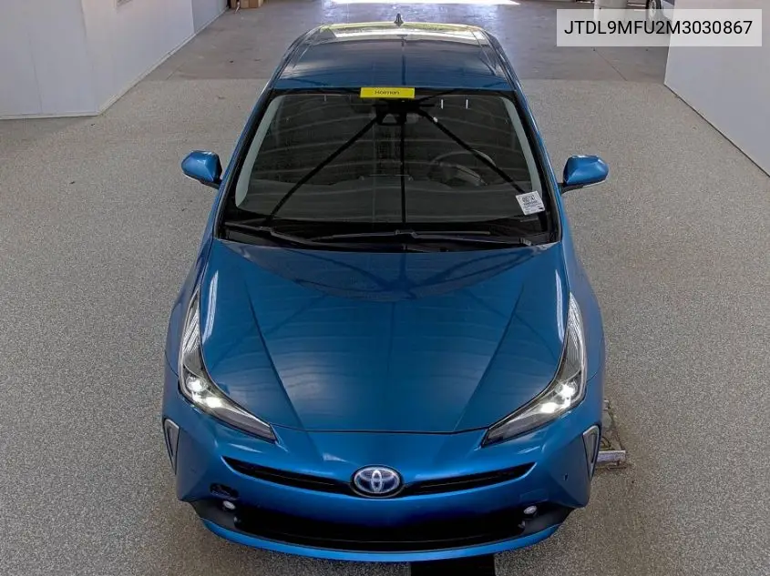 2021 Toyota Prius Le/Xle VIN: JTDL9MFU2M3030867 Lot: 42271705