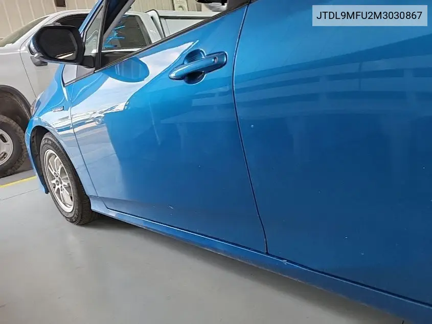 2021 Toyota Prius Le/Xle VIN: JTDL9MFU2M3030867 Lot: 42271705