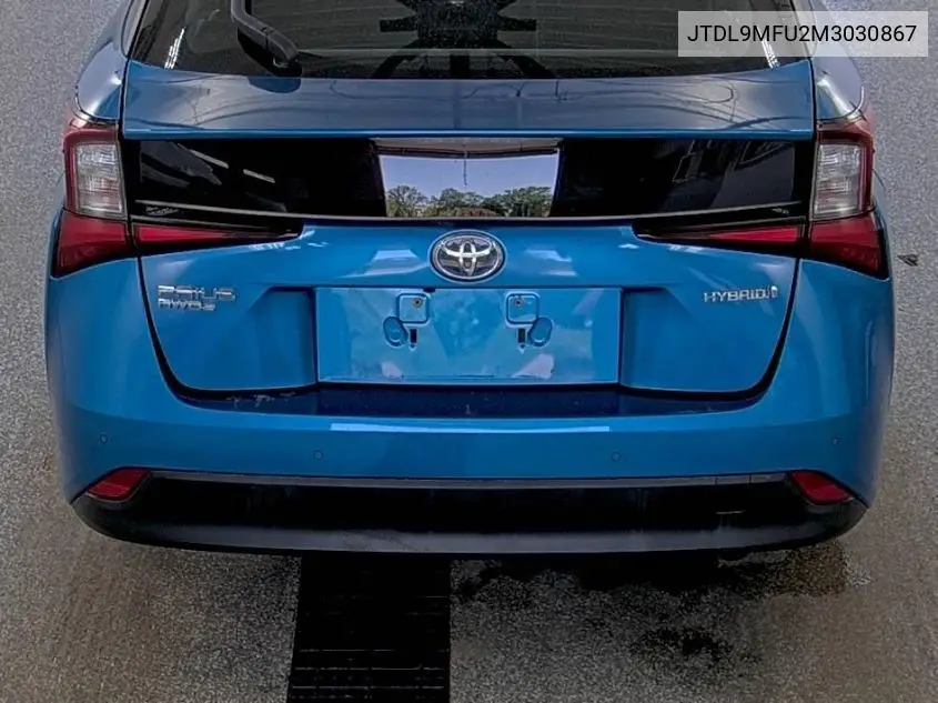 2021 Toyota Prius Le/Xle VIN: JTDL9MFU2M3030867 Lot: 42271705