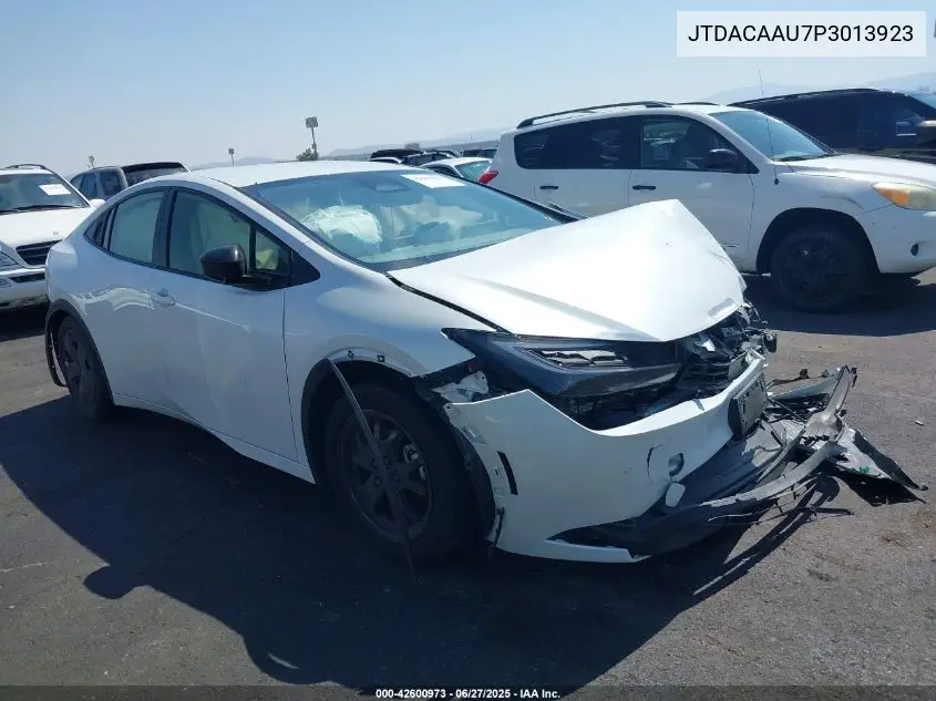 2023 Toyota Prius Le VIN: JTDACAAU7P3013923 Lot: 42600973