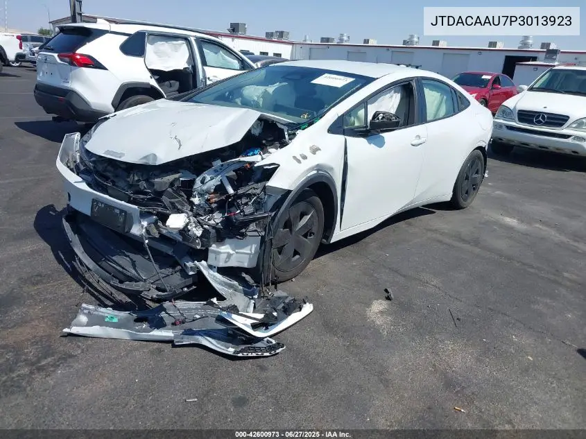 2023 Toyota Prius Le VIN: JTDACAAU7P3013923 Lot: 42600973
