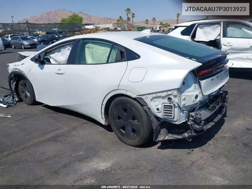 2023 Toyota Prius Le VIN: JTDACAAU7P3013923 Lot: 42600973