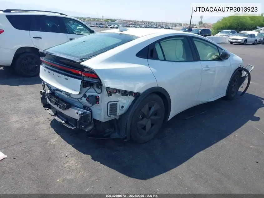 2023 Toyota Prius Le VIN: JTDACAAU7P3013923 Lot: 42600973