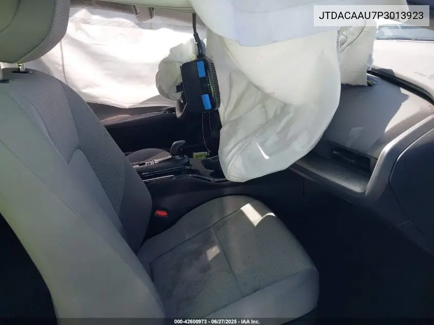 2023 Toyota Prius Le VIN: JTDACAAU7P3013923 Lot: 42600973