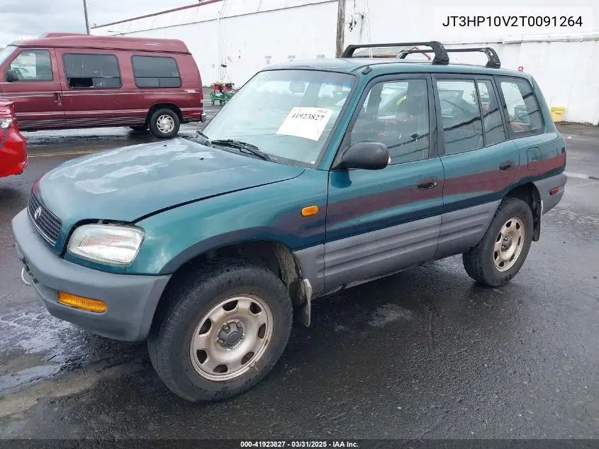 1996 Toyota Rav4 VIN: JT3HP10V2T0091264 Lot: 41923827