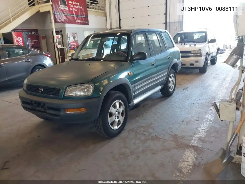 1996 Toyota Rav4 VIN: JT3HP10V6T0088111 Lot: 42024446