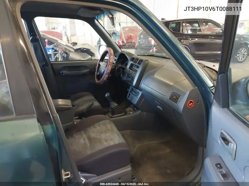 1996 Toyota Rav4 VIN: JT3HP10V6T0088111 Lot: 42024446