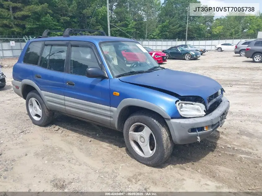 1996 Toyota Rav4 VIN: JT3GP10V5T7005738 Lot: 42454867