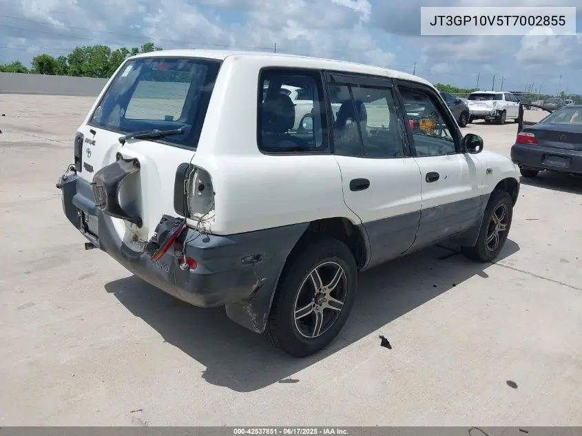1996 Toyota Rav4 VIN: JT3GP10V5T7002855 Lot: 42537851