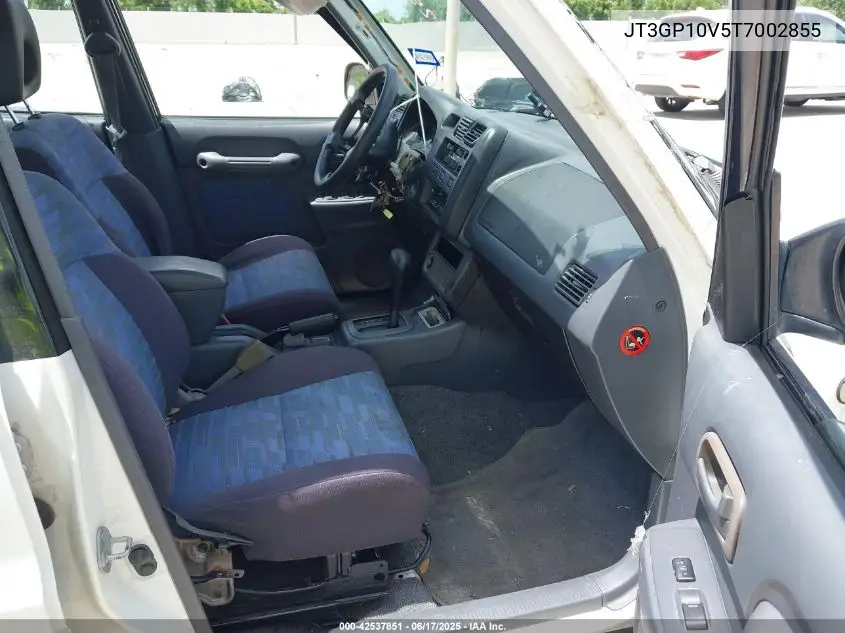 1996 Toyota Rav4 VIN: JT3GP10V5T7002855 Lot: 42537851