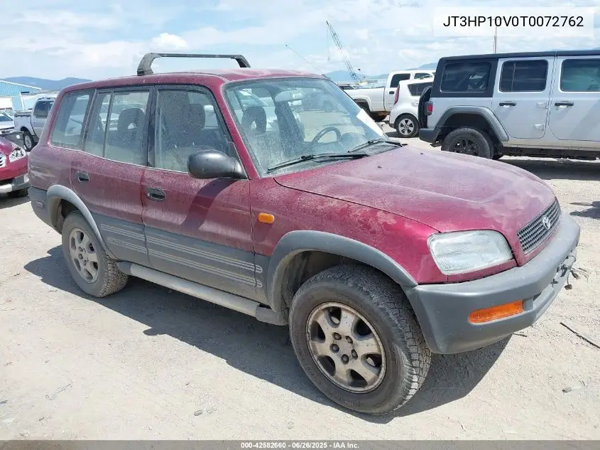 1996 Toyota Rav4 VIN: JT3HP10V0T0072762 Lot: 42582660