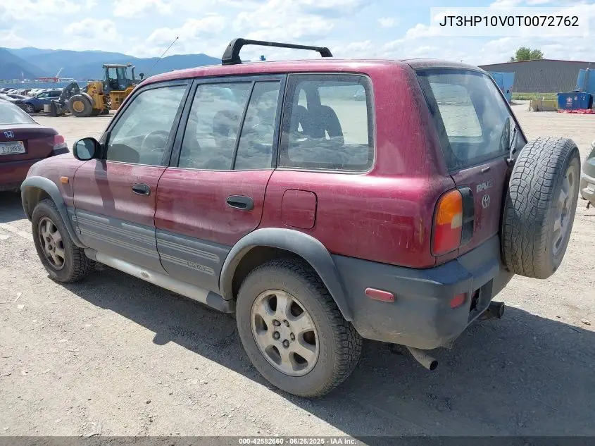 1996 Toyota Rav4 VIN: JT3HP10V0T0072762 Lot: 42582660