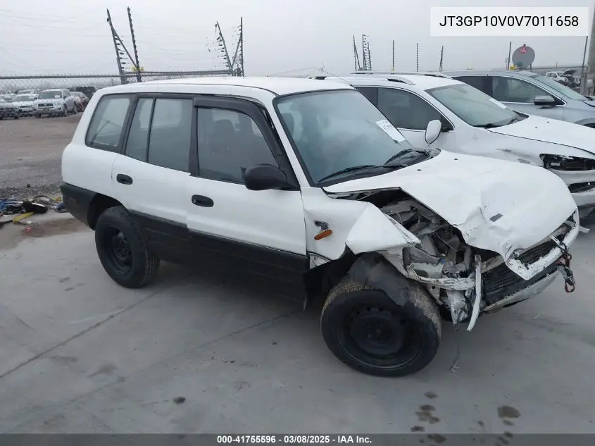 1997 Toyota Rav4 VIN: JT3GP10V0V7011658 Lot: 41755596