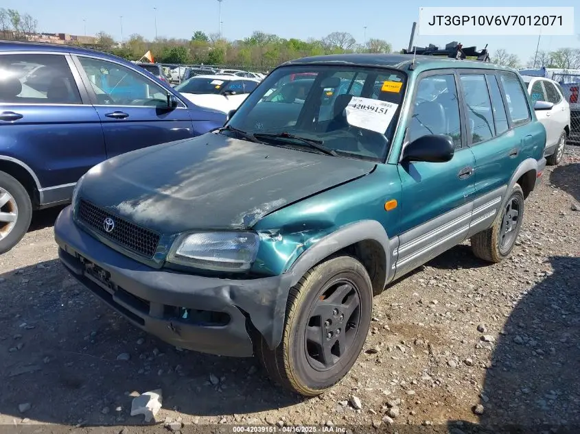 1997 Toyota Rav4 VIN: JT3GP10V6V7012071 Lot: 42039151