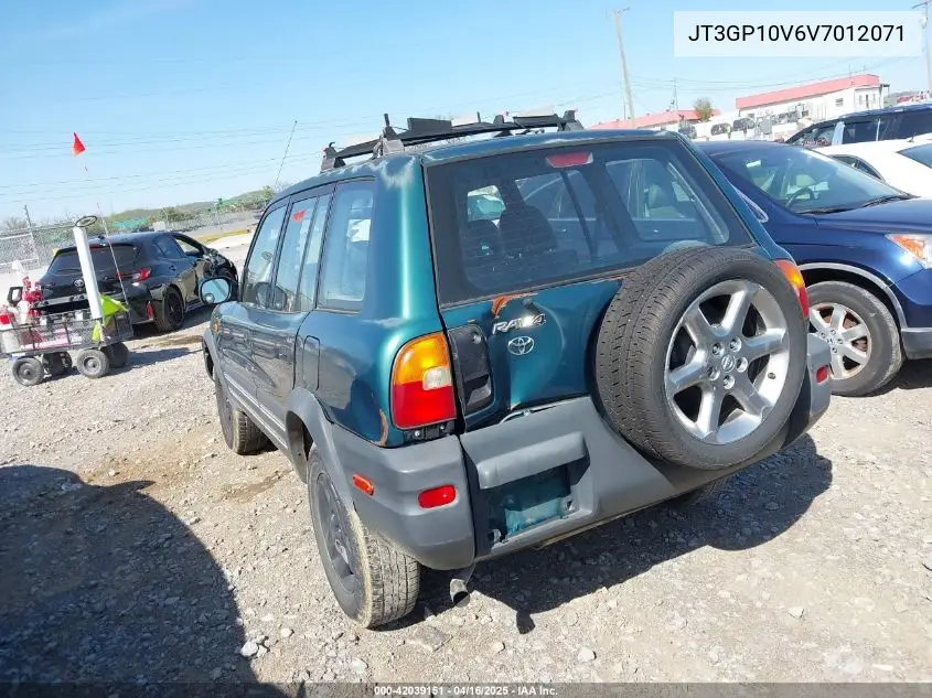 1997 Toyota Rav4 VIN: JT3GP10V6V7012071 Lot: 42039151