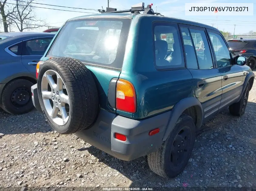 1997 Toyota Rav4 VIN: JT3GP10V6V7012071 Lot: 42039151