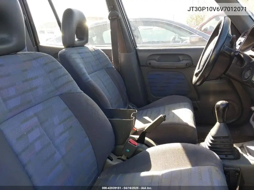 1997 Toyota Rav4 VIN: JT3GP10V6V7012071 Lot: 42039151