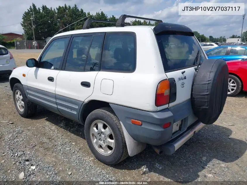 1997 Toyota Rav4 VIN: JT3HP10V2V7037117 Lot: 42455431