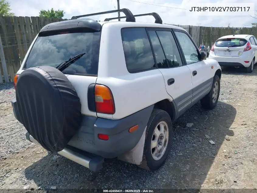 1997 Toyota Rav4 VIN: JT3HP10V2V7037117 Lot: 42455431