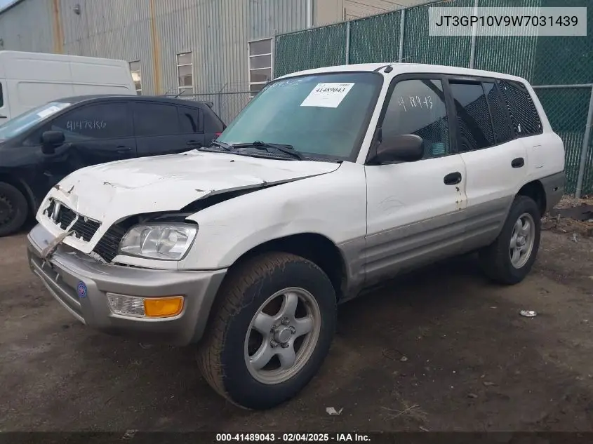1998 Toyota Rav4 VIN: JT3GP10V9W7031439 Lot: 41489043