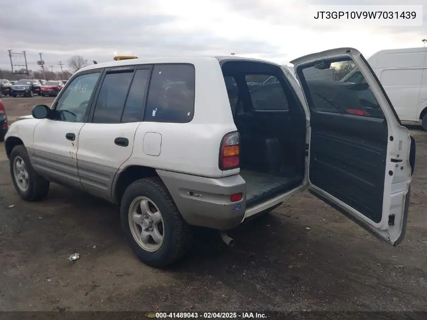 1998 Toyota Rav4 VIN: JT3GP10V9W7031439 Lot: 41489043