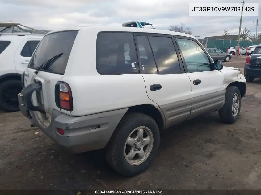 1998 Toyota Rav4 VIN: JT3GP10V9W7031439 Lot: 41489043