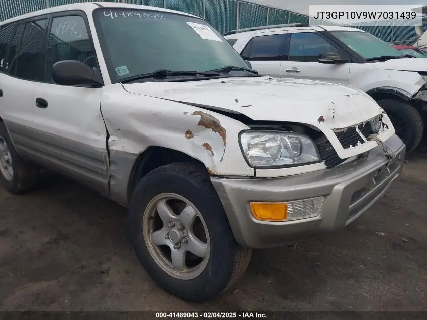 1998 Toyota Rav4 VIN: JT3GP10V9W7031439 Lot: 41489043