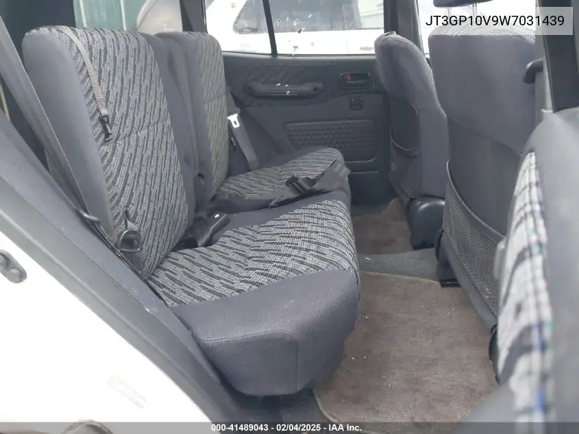1998 Toyota Rav4 VIN: JT3GP10V9W7031439 Lot: 41489043