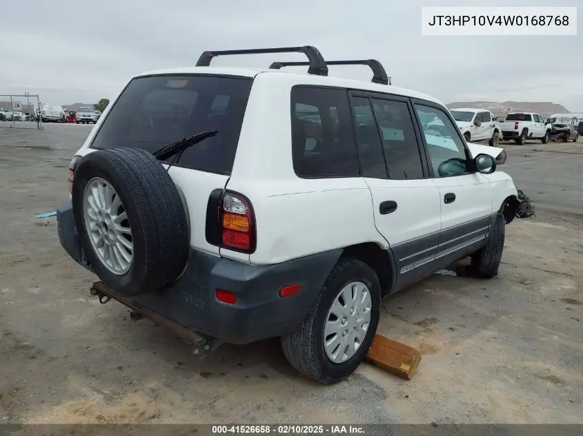 1998 Toyota Rav4 VIN: JT3HP10V4W0168768 Lot: 41526658