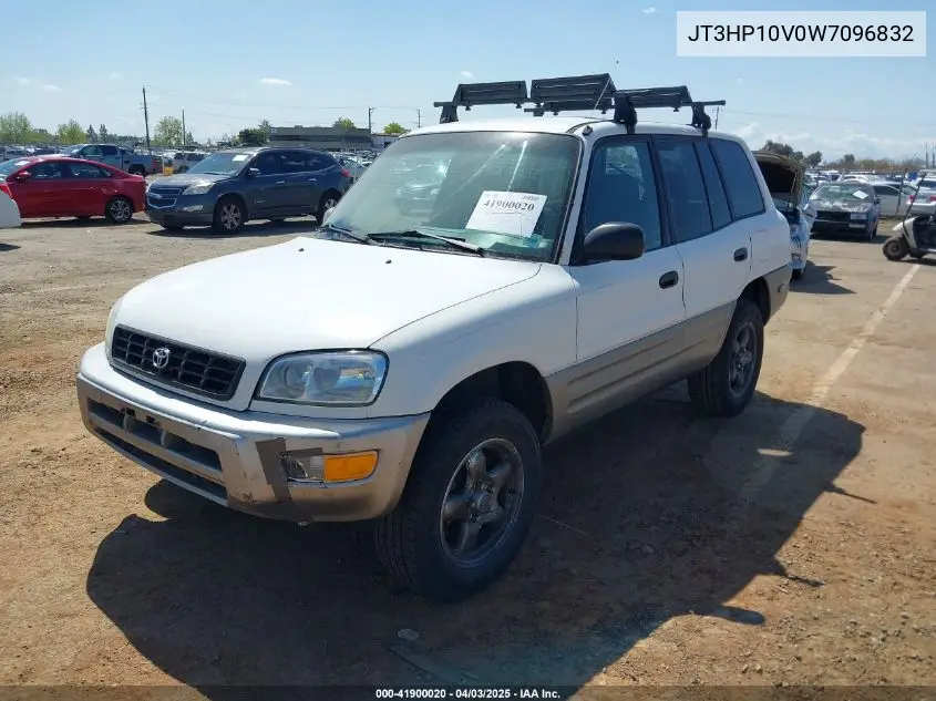 1998 Toyota Rav4 VIN: JT3HP10V0W7096832 Lot: 41900020