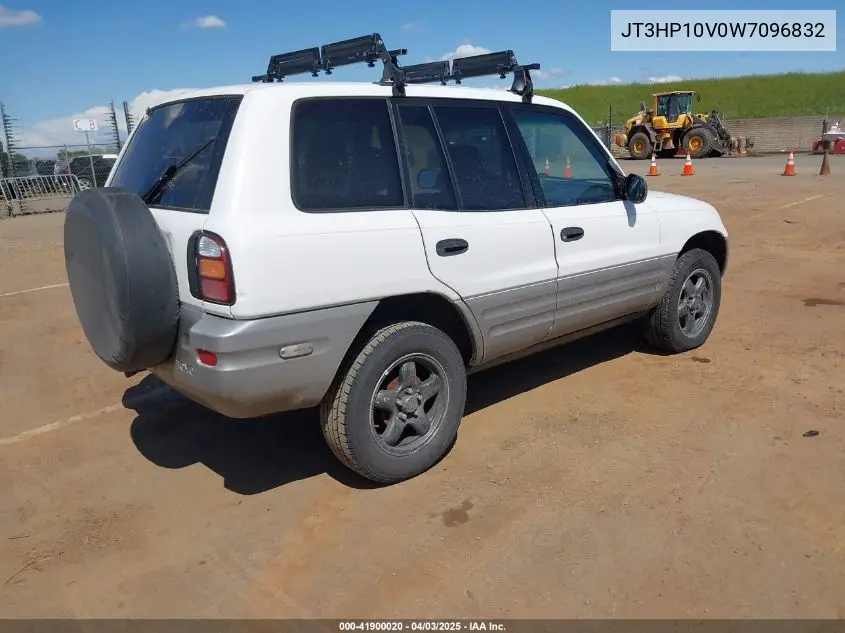 1998 Toyota Rav4 VIN: JT3HP10V0W7096832 Lot: 41900020