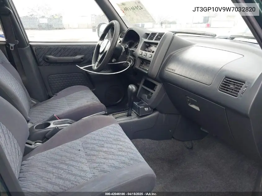 1998 Toyota Rav4 VIN: JT3GP10V9W7032820 Lot: 42046186