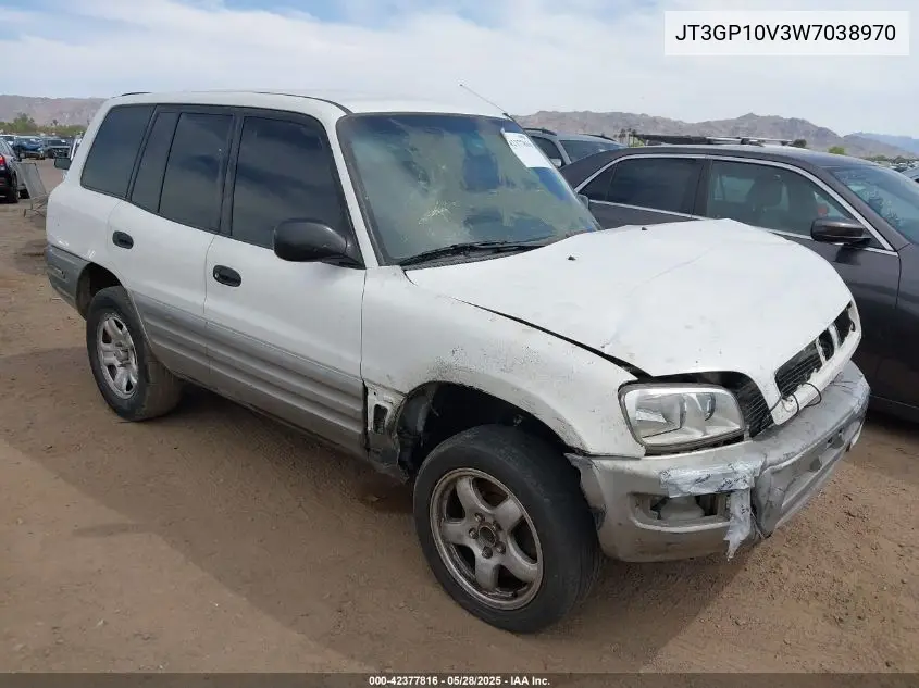 1998 Toyota Rav4 VIN: JT3GP10V3W7038970 Lot: 42377816