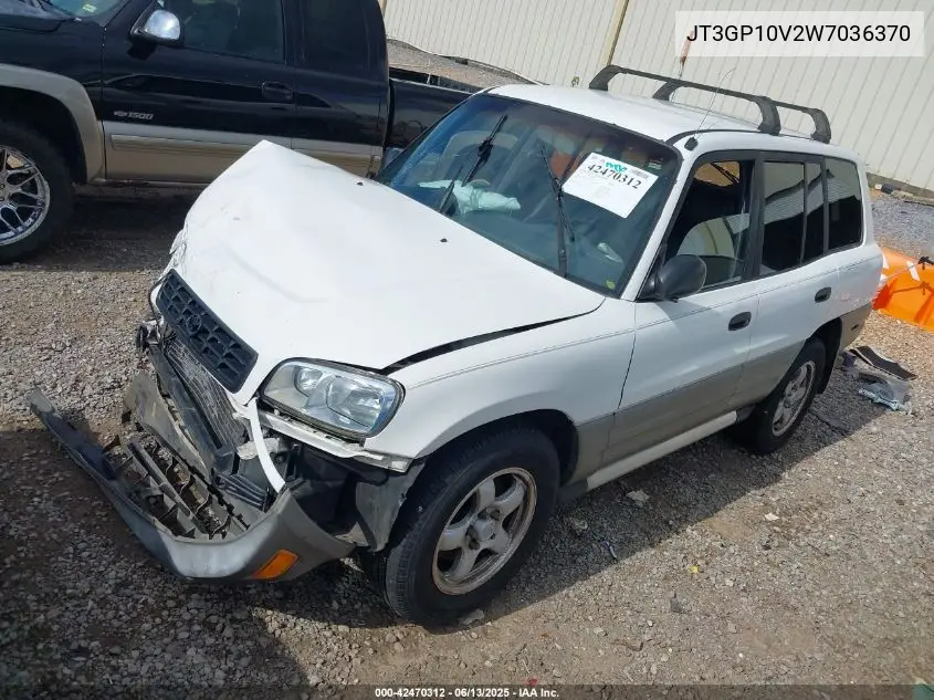 1998 Toyota Rav4 VIN: JT3GP10V2W7036370 Lot: 42470312