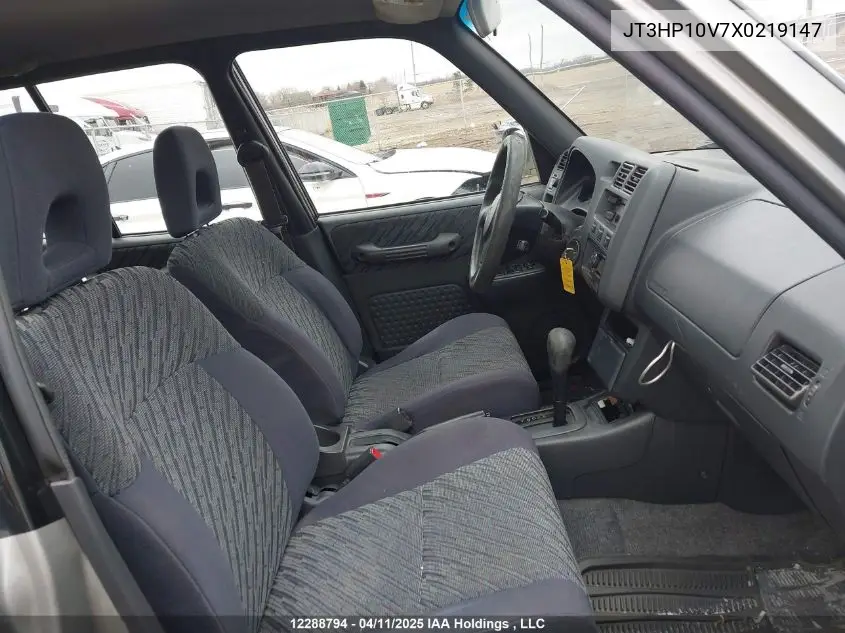 1999 Toyota Rav4 VIN: JT3HP10V7X0219147 Lot: 12288794