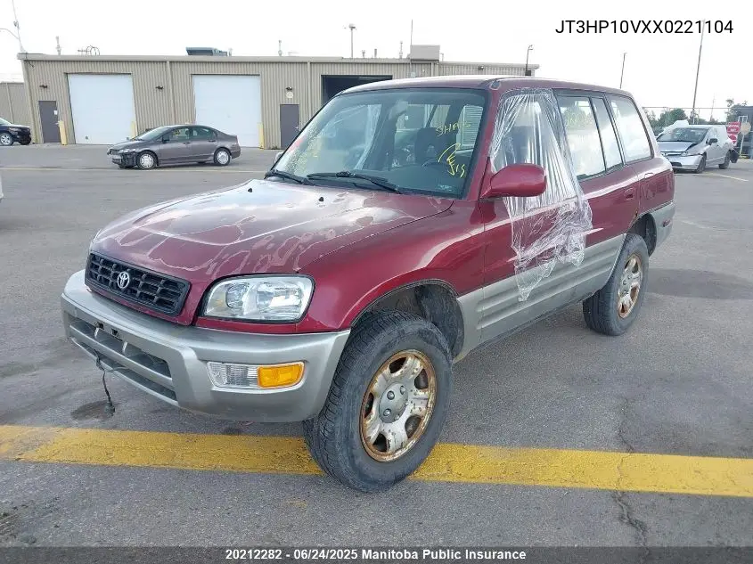 1999 Toyota Rav4 VIN: JT3HP10VXX0221104 Lot: 20212282