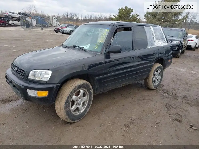 1999 Toyota Rav4 VIN: JT3GP10V4X7060333 Lot: 41687543