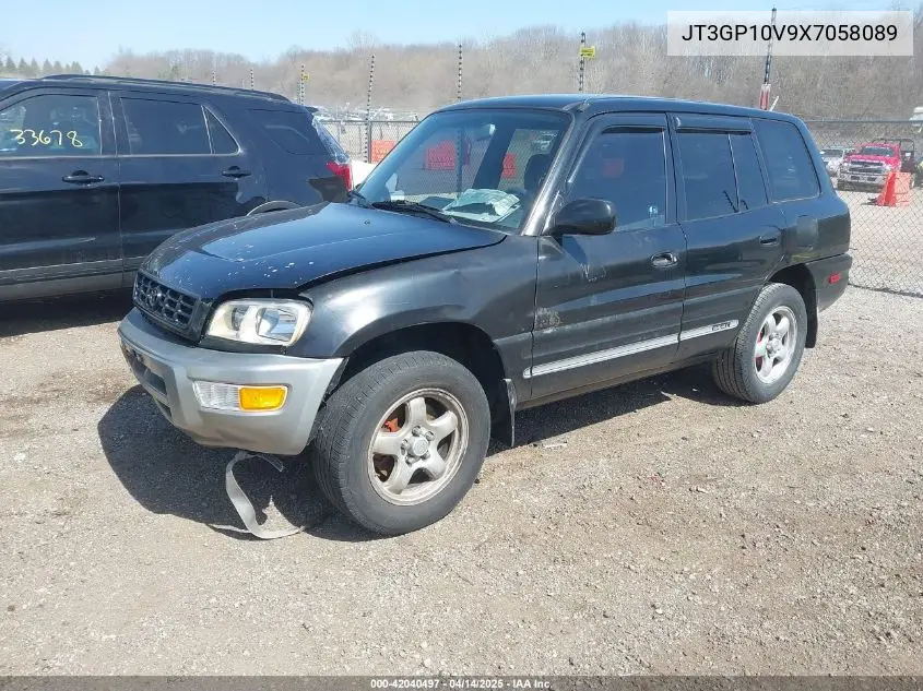1999 Toyota Rav4 VIN: JT3GP10V9X7058089 Lot: 42040497