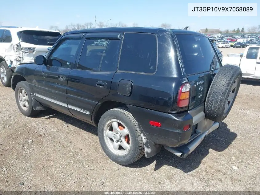 1999 Toyota Rav4 VIN: JT3GP10V9X7058089 Lot: 42040497