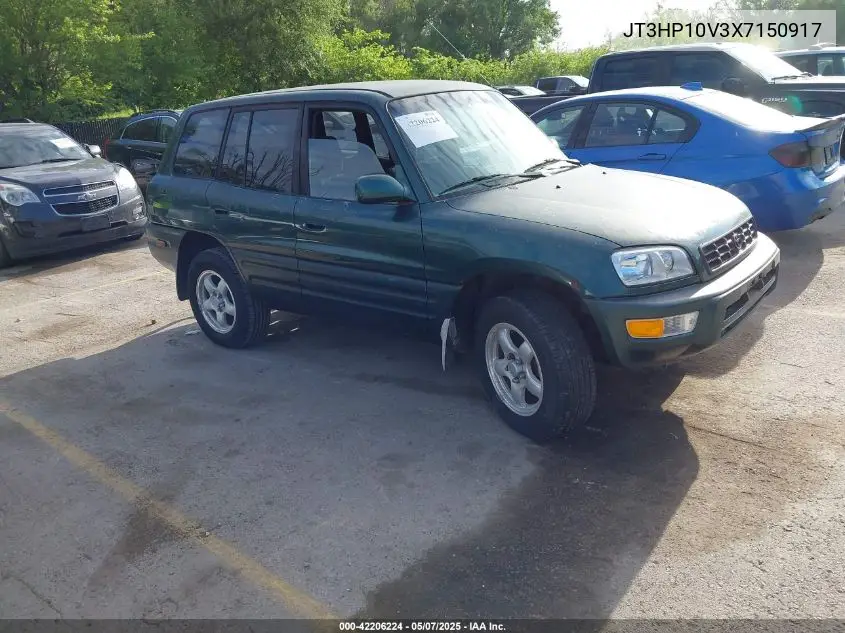 1999 Toyota Rav4 VIN: JT3HP10V3X7150917 Lot: 42206224