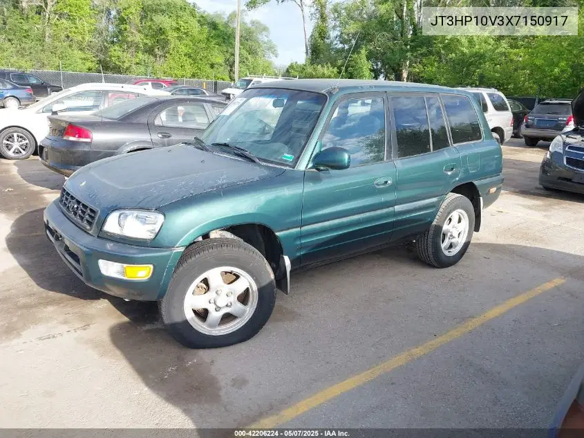 1999 Toyota Rav4 VIN: JT3HP10V3X7150917 Lot: 42206224