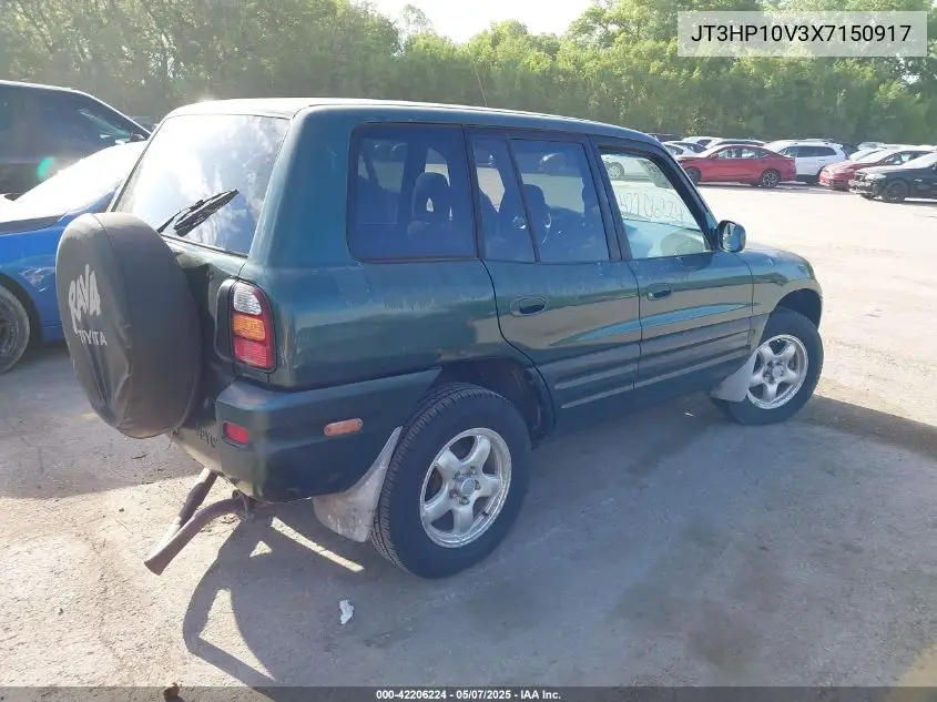 1999 Toyota Rav4 VIN: JT3HP10V3X7150917 Lot: 42206224