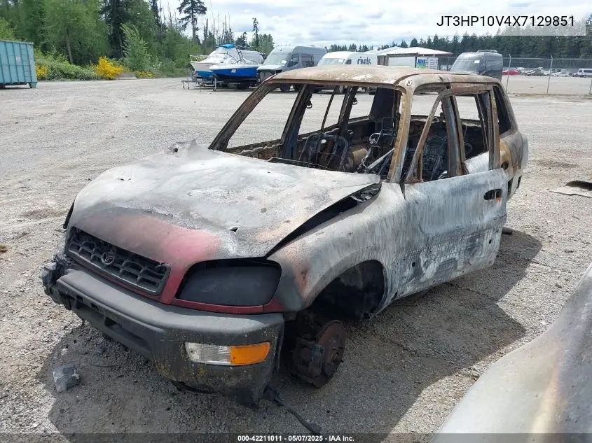 1999 Toyota Rav4 VIN: JT3HP10V4X7129851 Lot: 42211011