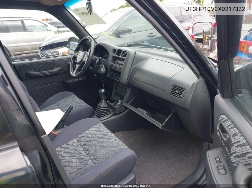 1999 Toyota Rav4 VIN: JT3HP10V0X0217322 Lot: 42343069