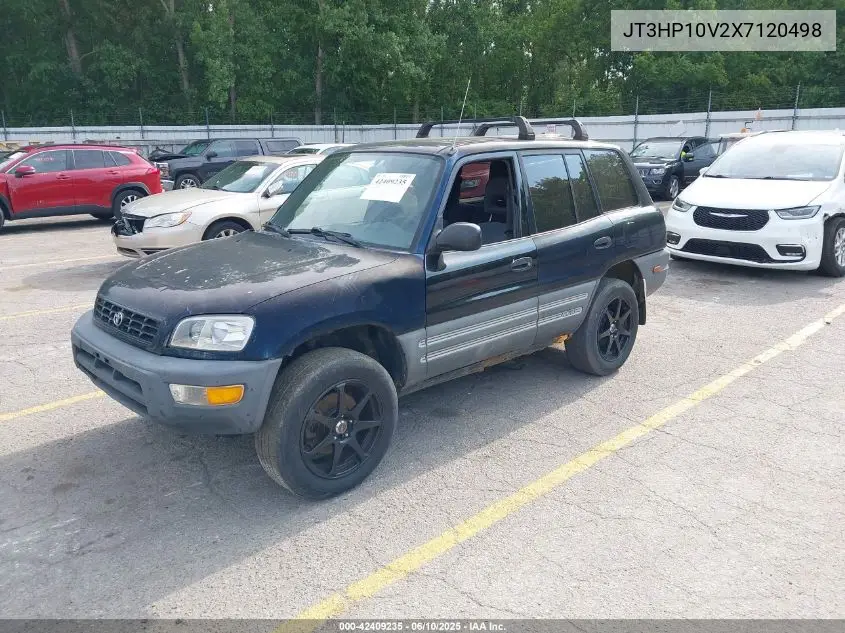 1999 Toyota Rav4 VIN: JT3HP10V2X7120498 Lot: 42409235